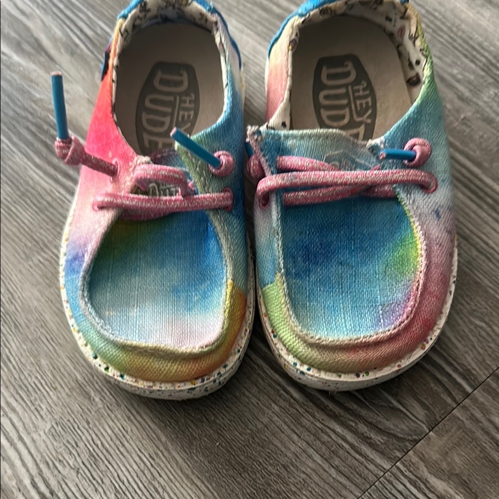 Hey Dude Kids Shoes - Multicolor Tie-Dye